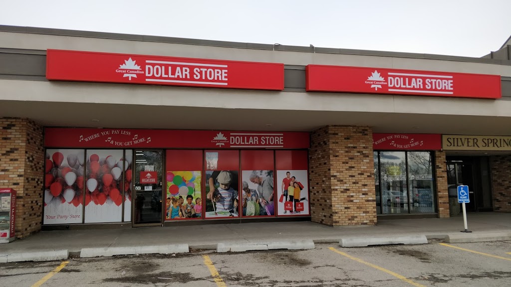 The Great Canadian Dollar Store | 5720 Silver Springs Blvd NW, Calgary, AB T3B 4N7, Canada | Phone: (403) 764-0335