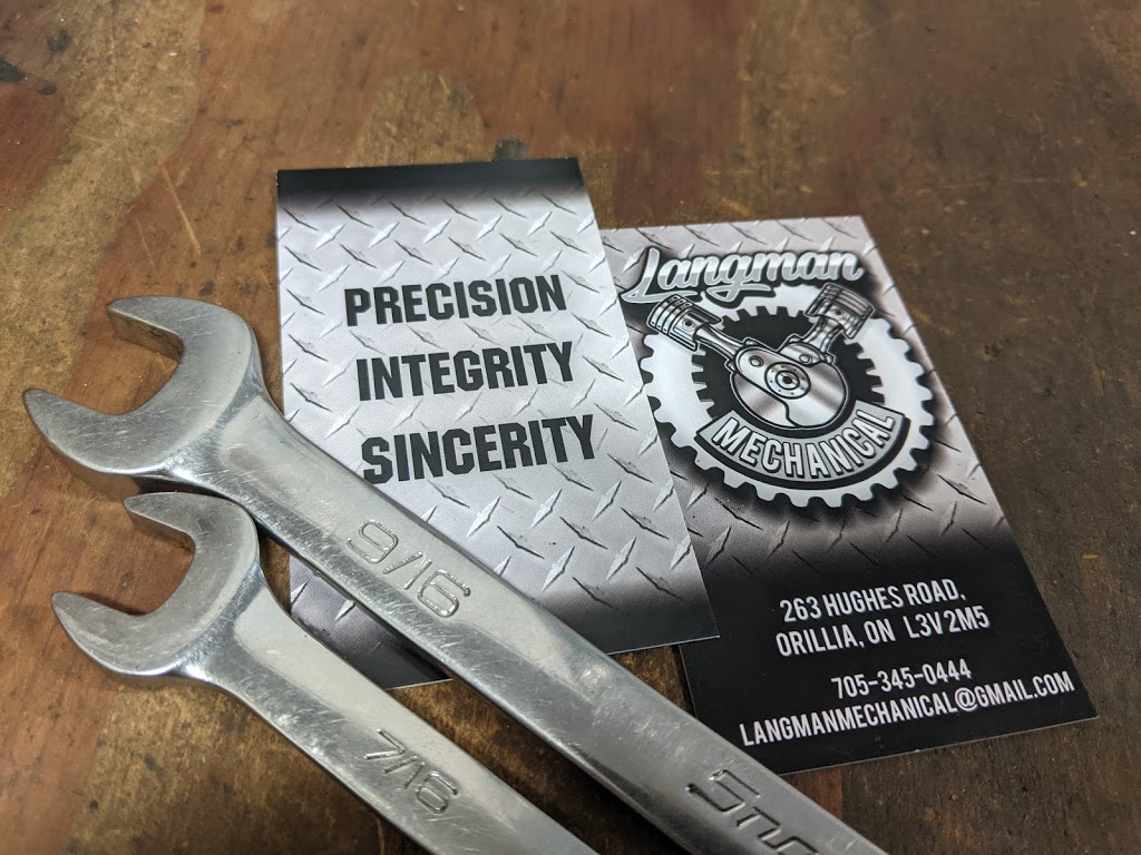 Langman Mechanical | 263 Hughes Rd, Orillia, ON L3V 2M5, Canada | Phone: (705) 345-0444