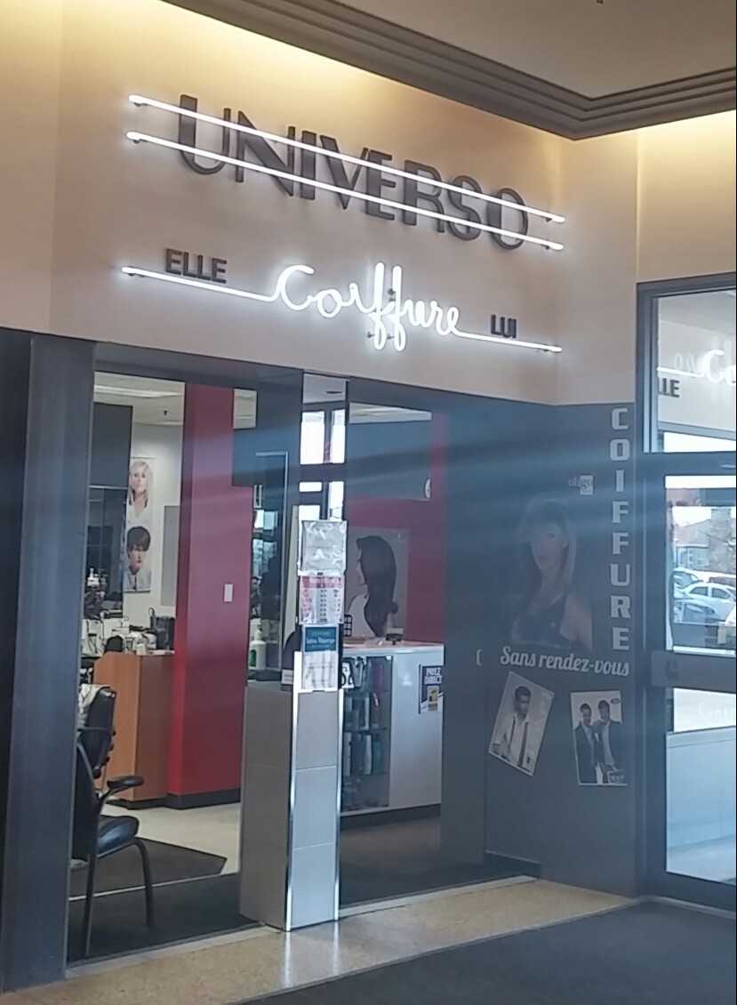 Salon Universo | 500 Bd des Laurentides, Saint-Jérôme, QC J7Z 4M2, Canada | Phone: (450) 438-3340