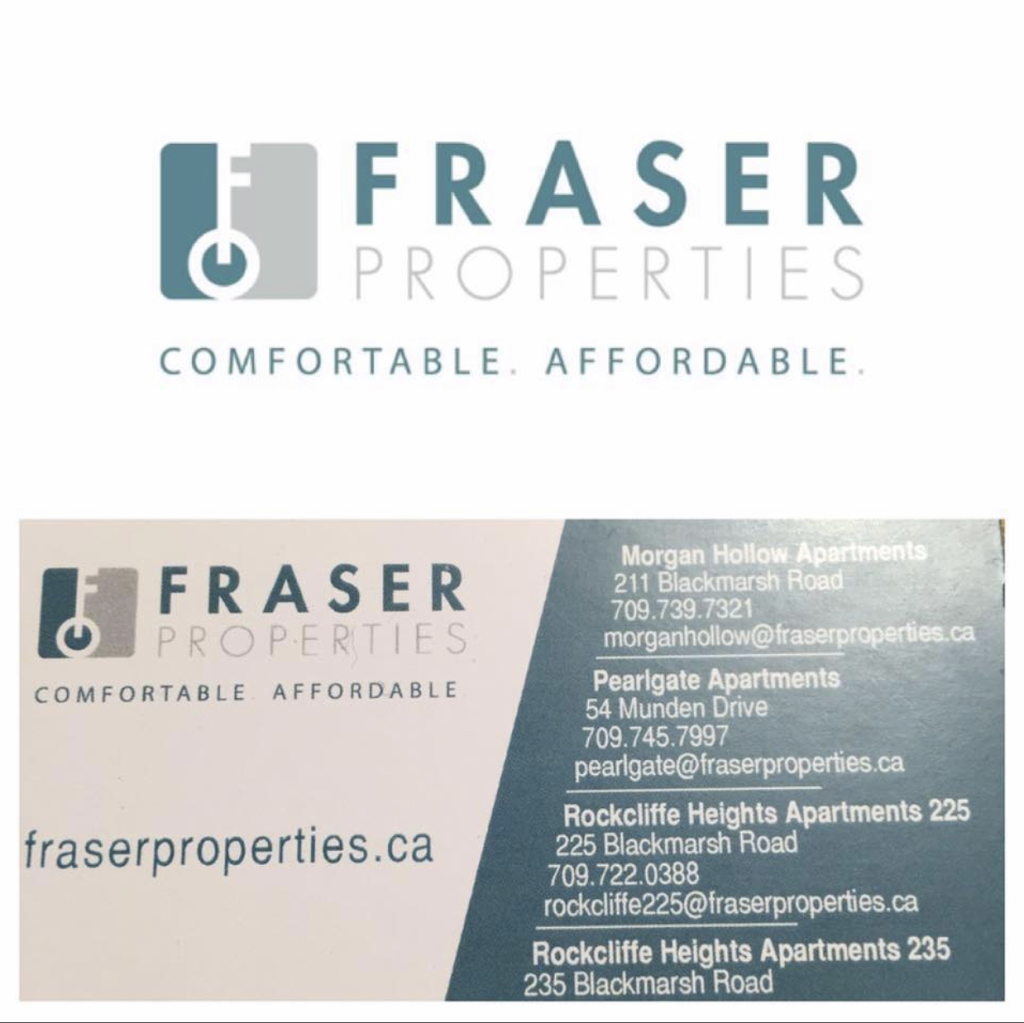 Fraser Properties LP | c/o Martek Morgan Finch 215 Water Street Atlantic Place, St. Johns, NL A1C 6C9, Canada | Phone: (709) 739-7321