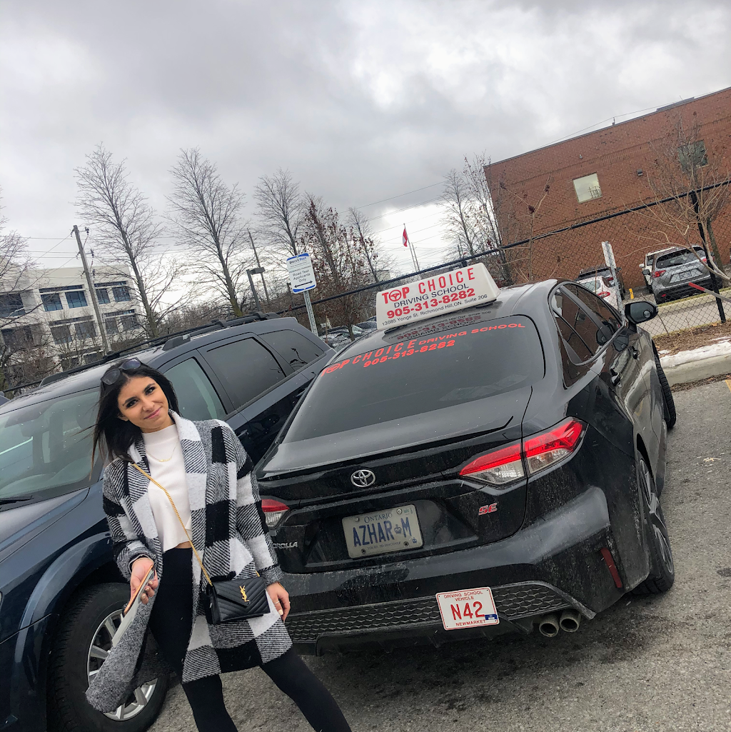 Top Choice Driving School -Richmond Hill - Head Office | 13085 Yonge St #206, Richmond Hill, ON L4E 0K2, Canada | Phone: (905) 313-8282