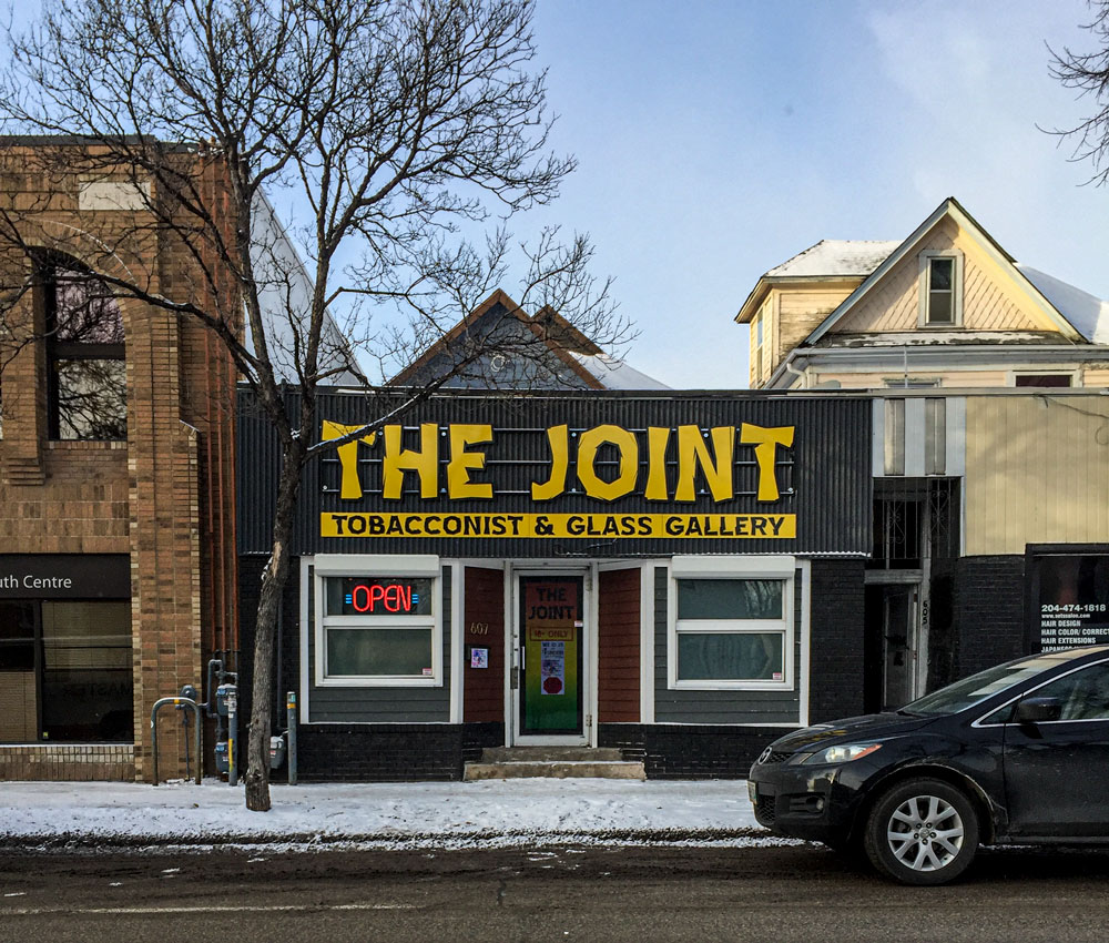 The Joint Cannabis Shop | 607 Corydon Ave, Winnipeg, MB R3L 0P3, Canada | Phone: (204) 417-7647