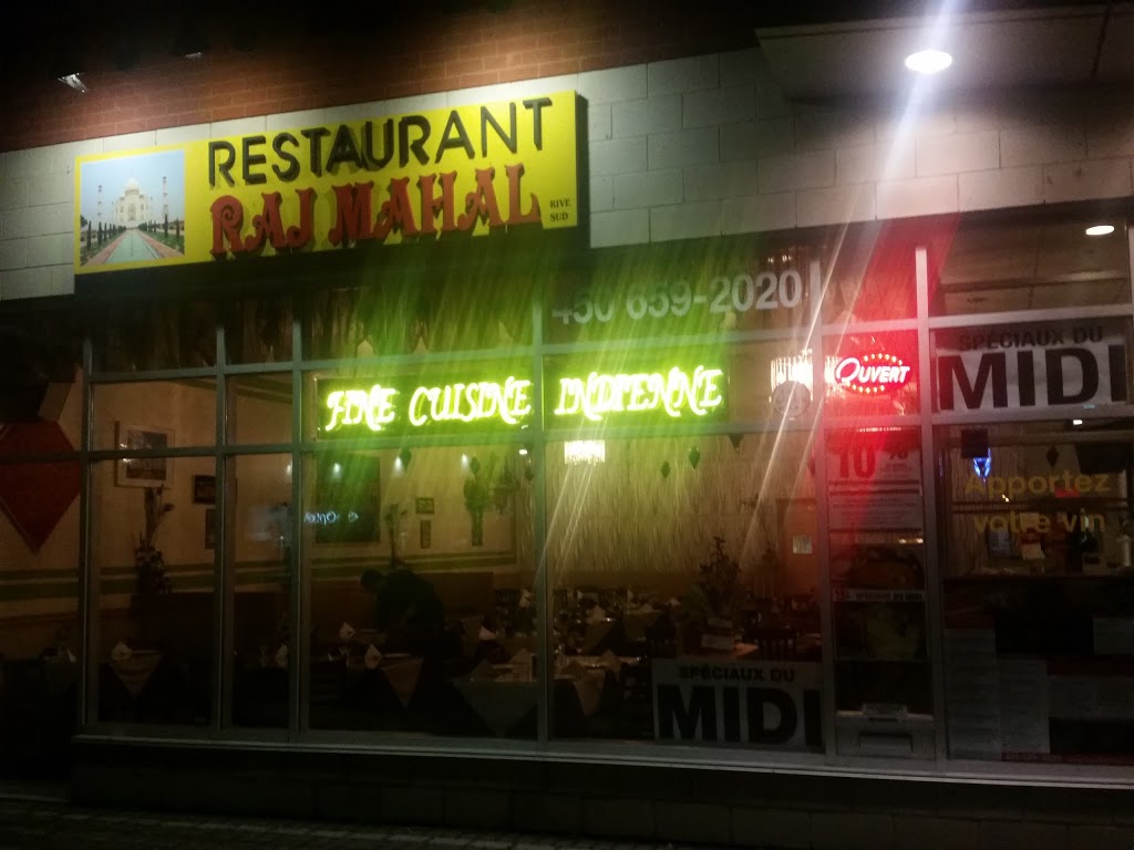 Restaurant Raj Mahal | 1404 Ch. de Saint-Jean, La Prairie, QC J5R 2L7, Canada | Phone: (450) 659-2020