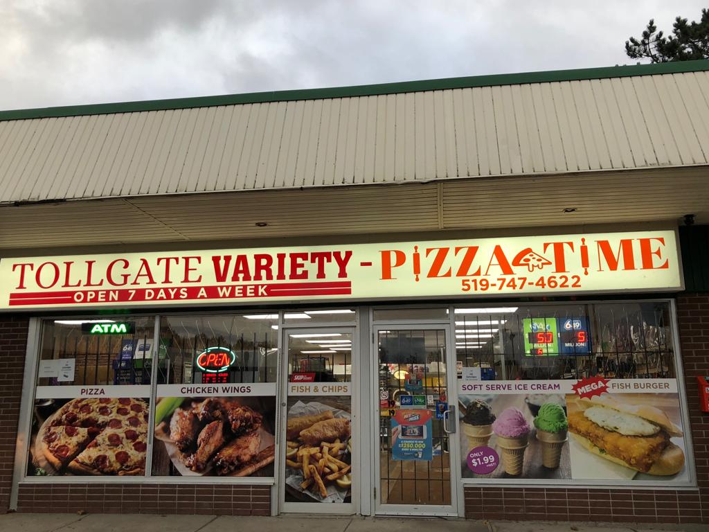 Tollgate variety - Pizza time | 255 Toll Gate Blvd Our taste will bring you back, Waterloo, ON N2L 4M3, Canada | Phone: (519) 747-4622