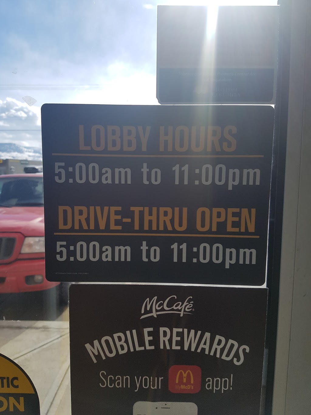 McDonalds | 120 Old Vernon Rd, Kelowna, BC V1X 4R2, Canada | Phone: (250) 491-3341