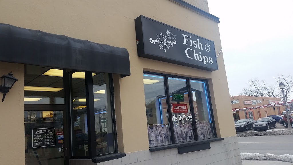 Captain Georges Fish & Chips | 201 Dundas St W, Whitby, ON L1N 2M4, Canada | Phone: (905) 666-9632
