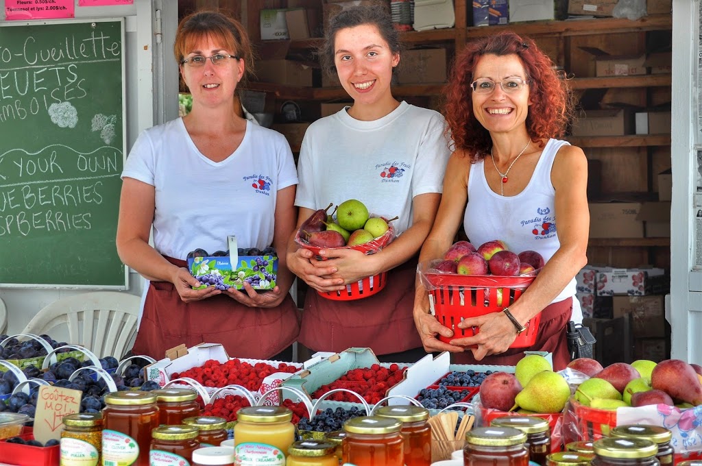 Paradis des Fruits Dunham | 519 Rue Bruce, Dunham, QC J0E 1M0, Canada | Phone: (450) 295-2667