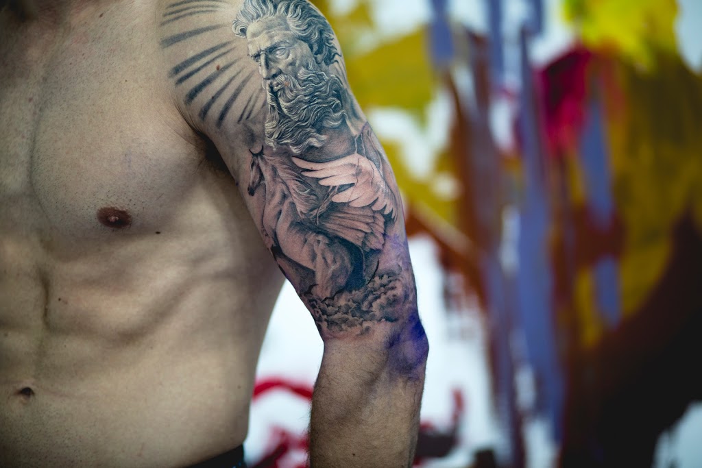 Playhouse Tattoo Studio | 900 Rathburn Rd W D7, Mississauga, ON L5C 4L2, Canada | Phone: (905) 276-4800