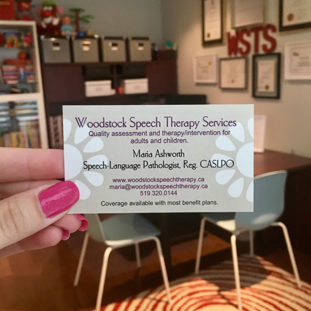 Woodstock Speech Therapy Services | 623 Spitfire St, Woodstock, ON N4T 0B5, Canada | Phone: (519) 320-0144