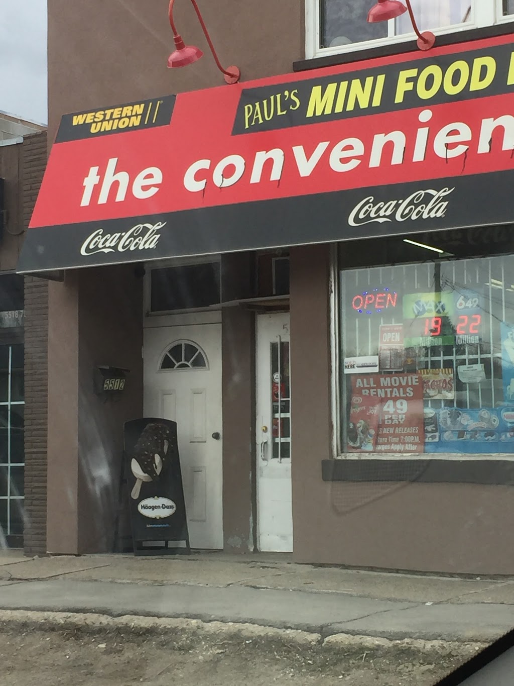 Pauls Mini Food Mart | 5512 7th Ave, Regina, SK S4T 0S7, Canada | Phone: (306) 791-6363