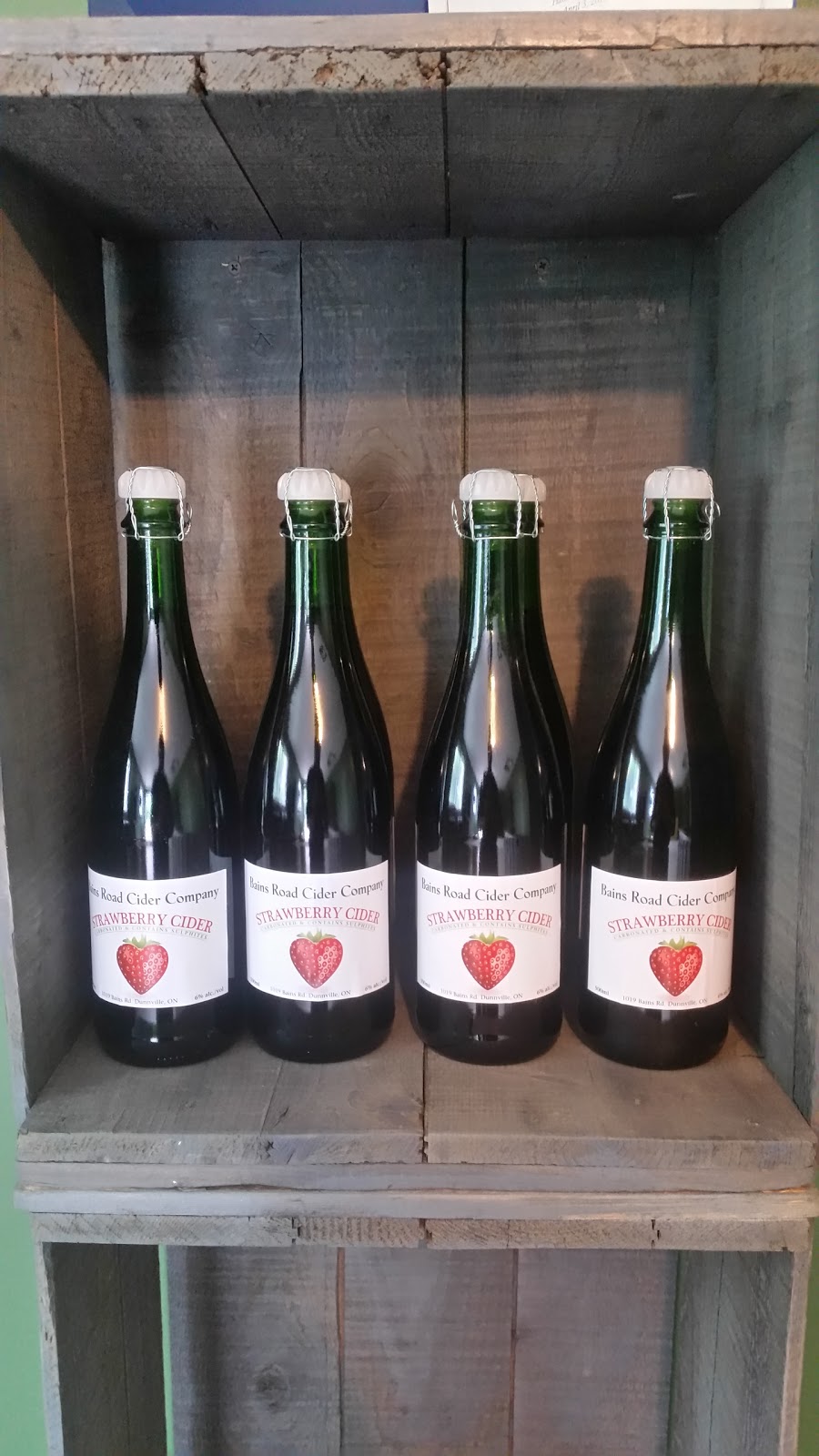 Bains Road Cider Company | 1019 Bains Rd, Dunnville, ON N1A 2W8, Canada | Phone: (905) 979-5230