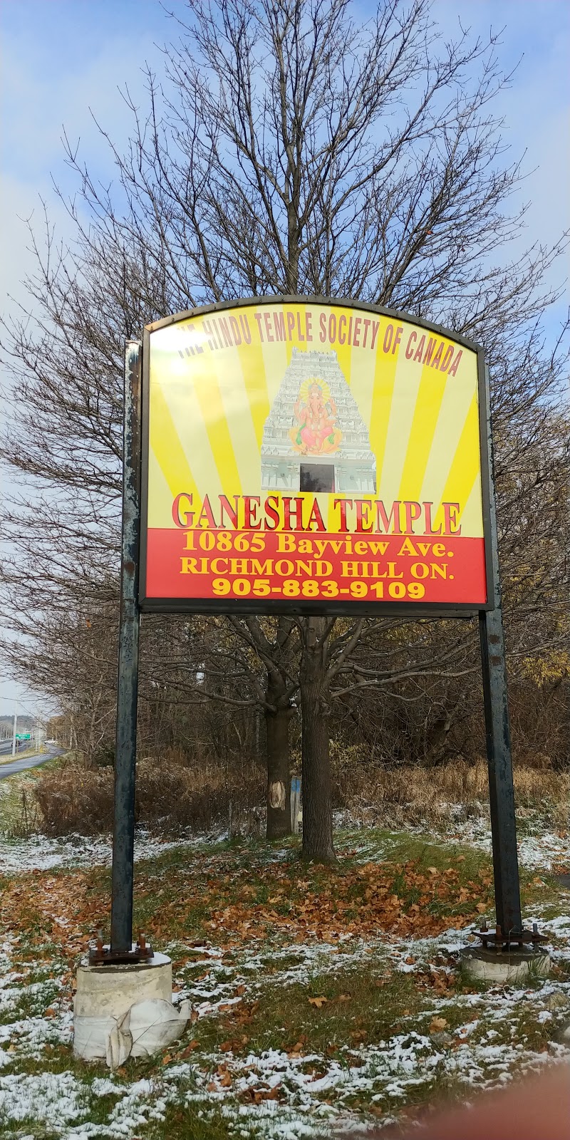 Hindu Temple Richmond Hill | 10865 Bayview Ave, Richmond Hill, ON L4S 1M1, Canada | Phone: (905) 883-9109
