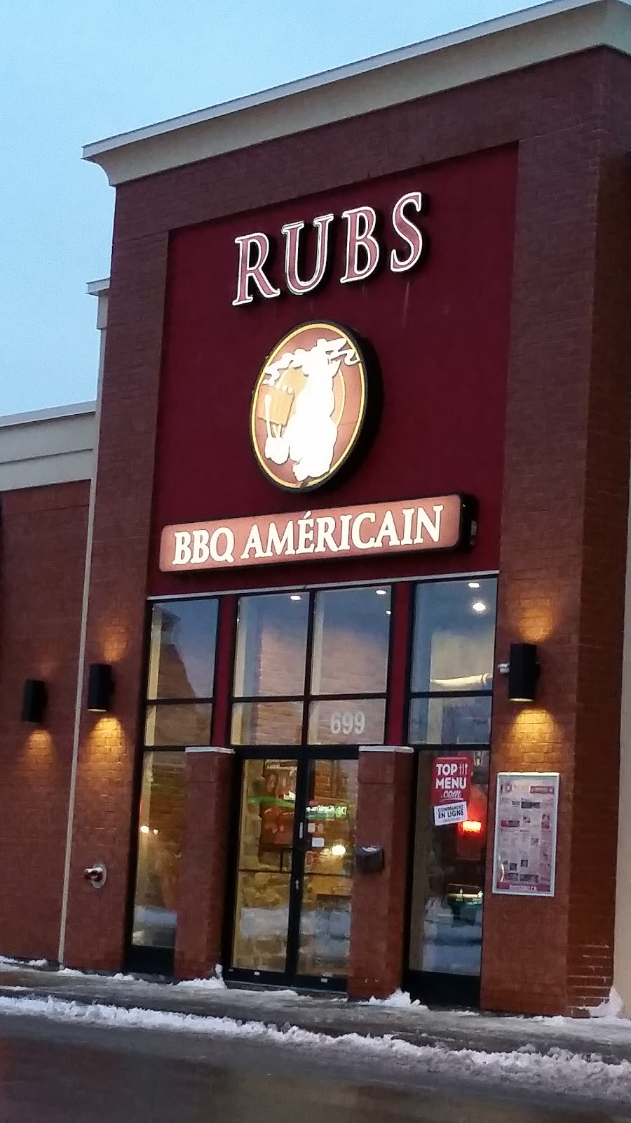 Rubs BBQ Américain | 699 Boulevard Curé-Labelle, Sainte-Rose, QC H7L 5R7, Canada | Phone: (450) 937-5558