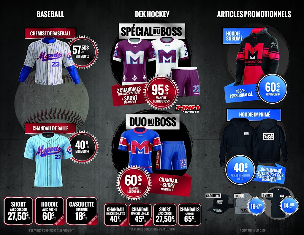 Distribution M-Sports | 1425 Rue Principale Fl B, Granby, QC J2J 0M5, Canada | Phone: (450) 525-2121