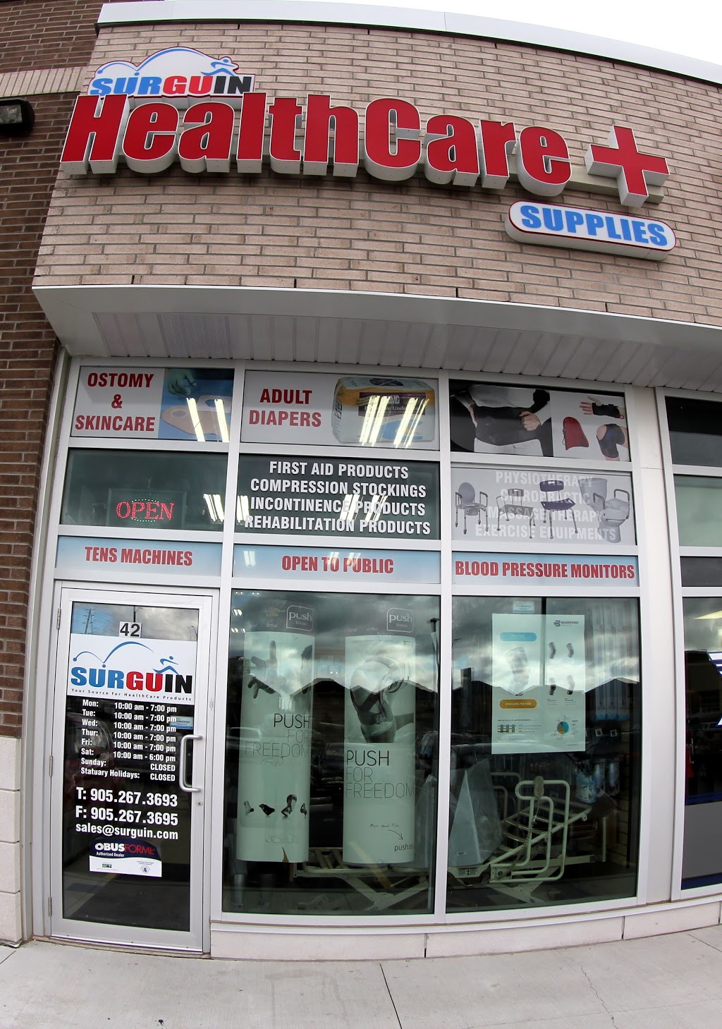Surguin Healthcare Supplies | 480 Eglinton Ave W #42, Mississauga, ON L5R 0G2, Canada | Phone: (905) 267-3693