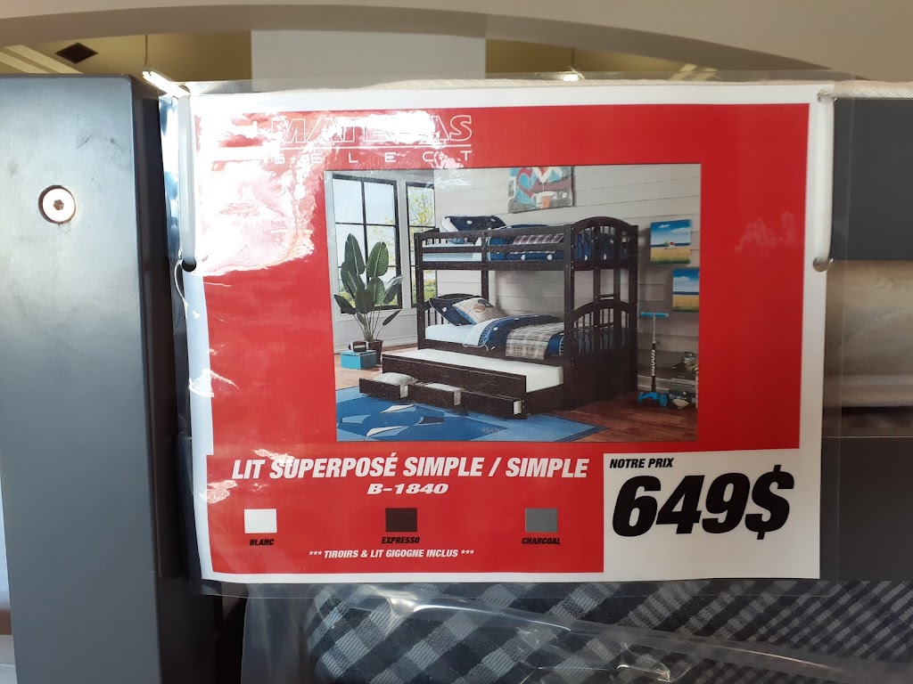 Matelas Prix Select | 585 Bd Iberville, Repentigny, QC J6A 2C2, Canada | Phone: (450) 932-4468