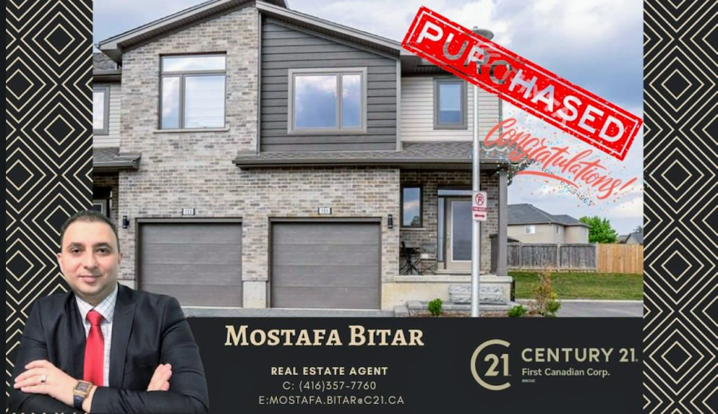 Realtor Mostafa bitar | Fox Hollow, London, ON N6G 0N6, Canada | Phone: (416) 357-7760