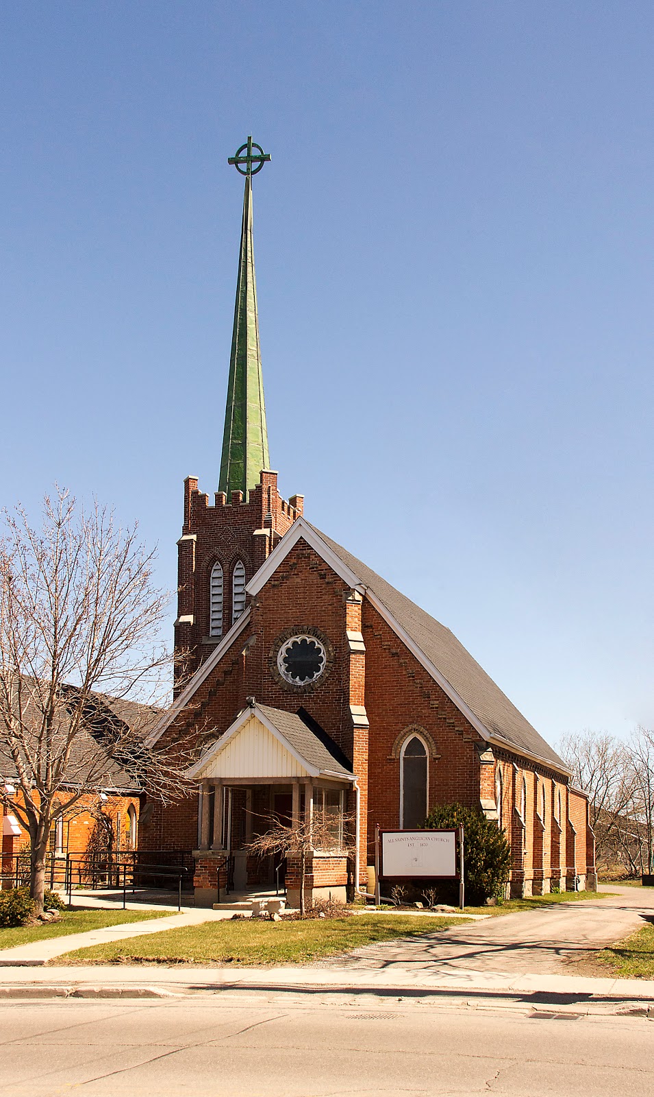 All Saints Anglican Church | 58 Main St N, Hagersville, ON N0A 1H0, Canada | Phone: (905) 768-5146