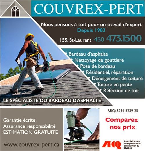 Couvrex-Pert 2000 | 155 Rue Saint-Laurent, Saint-Eustache, QC J7P 5G7, Canada | Phone: (450) 473-1500