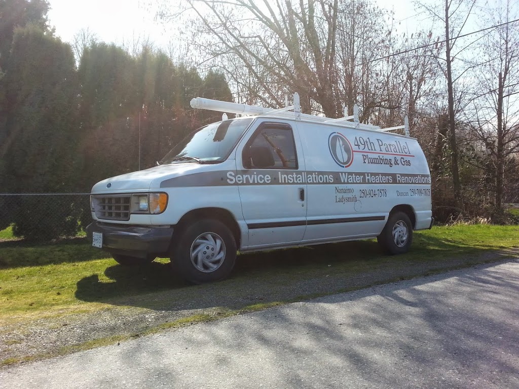 49th Parallel Plumbing & Gas ltd. | 614 Oakwood Rd, Ladysmith, BC V9G 2C1, Canada | Phone: (250) 924-7578