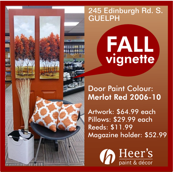 Heers Paint & Décor | 245 Edinburgh Rd S, Guelph, ON N1G 2J6, Canada | Phone: (519) 836-4731