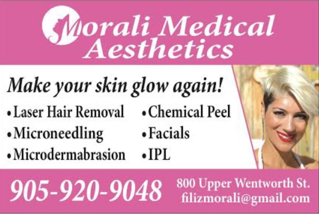 Morali Medical Aesthetics | 800 Upper Wentworth St, Hamilton, ON L9A 5H2, Canada | Phone: (905) 920-9048