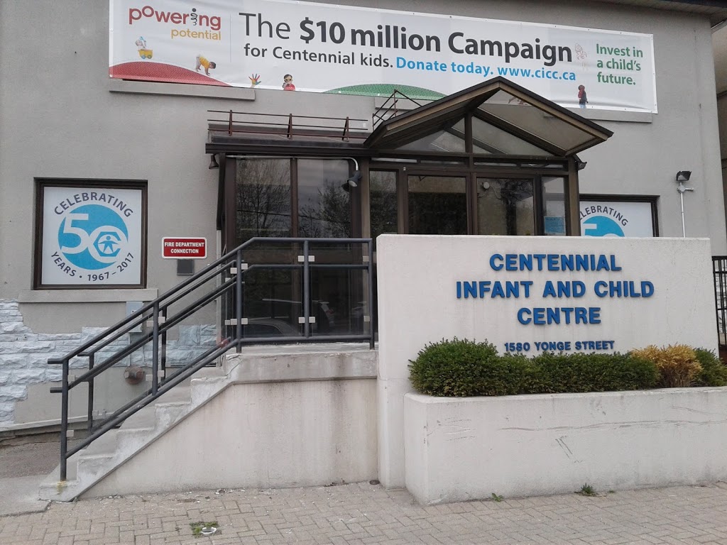 Centennial Infant & Child Centre | 1580 Yonge St, Toronto, ON M4T 1Z8, Canada | Phone: (416) 935-0200