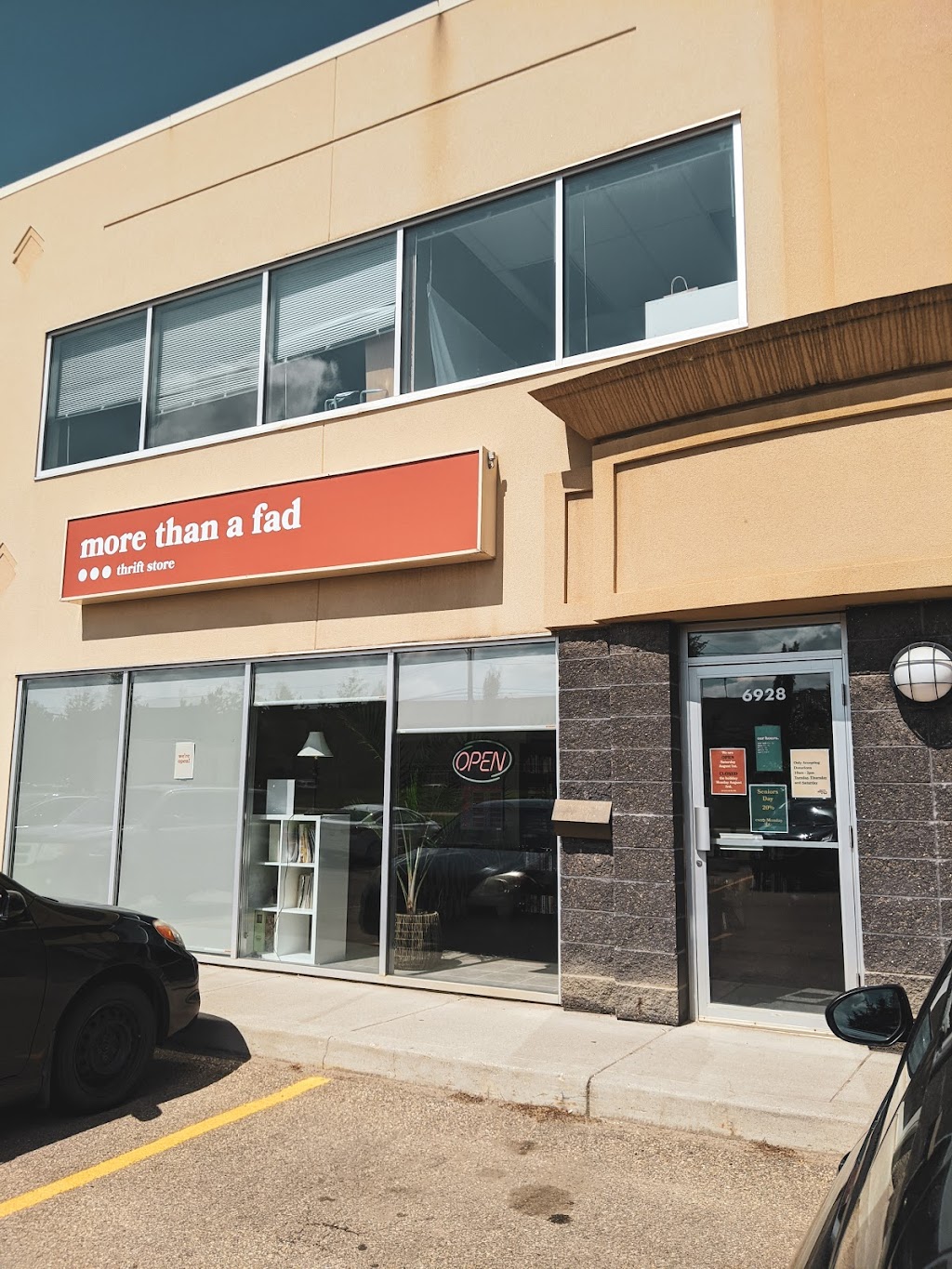 More Than a Fad Thrift Store - Southside | 6924 68 Ave NW, Edmonton, AB T6B 3C5, Canada | Phone: (780) 436-8662