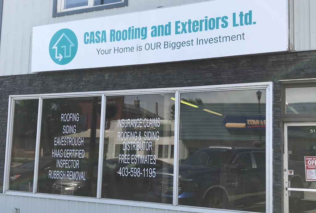 Casa Roofing and Exteriors Ltd | 511 Main St, Three Hills, AB T0M 2A0, Canada | Phone: (403) 443-1576