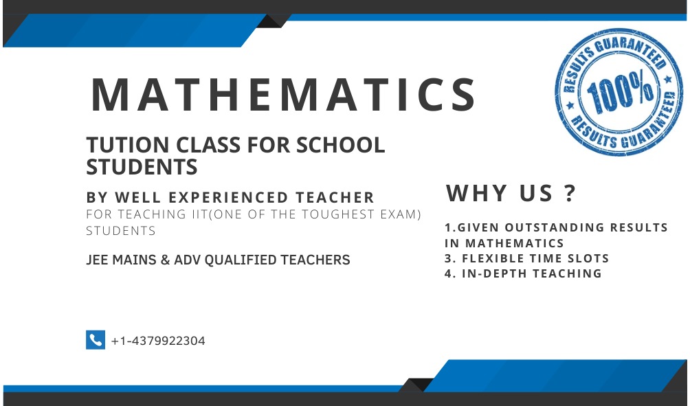 Maths Wizard Tution Centre | 156 Coronation Dr, Toronto, ON M1E 2H5, Canada | Phone: (437) 992-2304