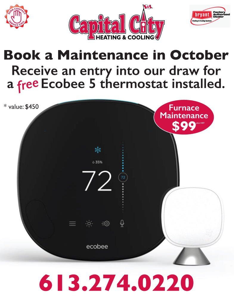 Capital City Heating and Cooling Inc. | 7820 Flewellyn Rd, Ottawa, ON K0A 1B0, Canada | Phone: (613) 274-0220