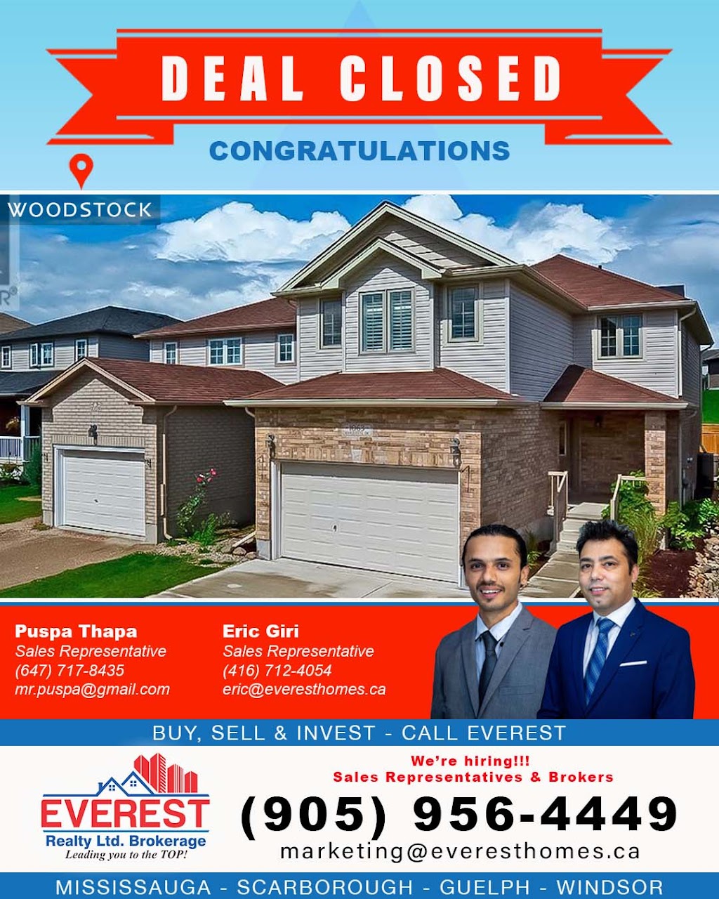 Eric Giri - Real Estate Broker in Tillsonburg | 69 Keba Crescent, Tillsonburg, ON N4G 0K7, Canada | Phone: (416) 712-4054