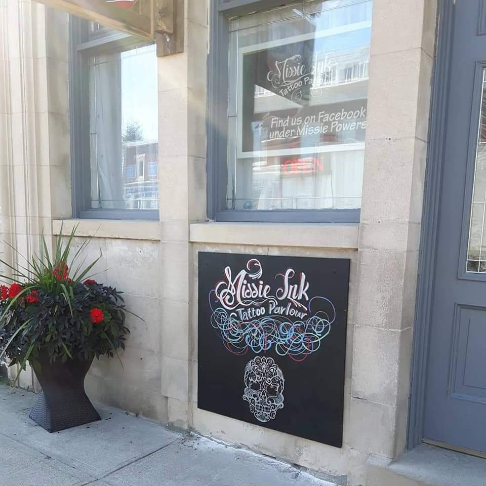 Missie Ink | 114 Main St W, Shelburne, ON L9V 3K9, Canada | Phone: (519) 215-6521