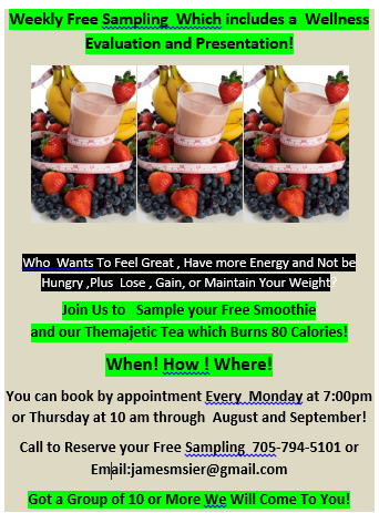 GoHerbalife.com/jamesmsier/en-CA | 222 Steel St #20, Barrie, ON L4M 2G8, Canada | Phone: (705) 794-5101