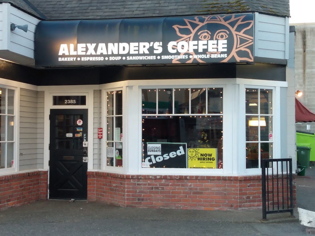 Alexanders Coffee Bar | 2385 Beacon Ave W, Sidney, BC V8L 1X4, Canada | Phone: (250) 656-3234