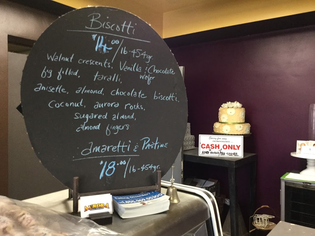 Aurora Pastry | 839 Erie St E, Windsor, ON N9A 3Y5, Canada | Phone: (519) 256-8801