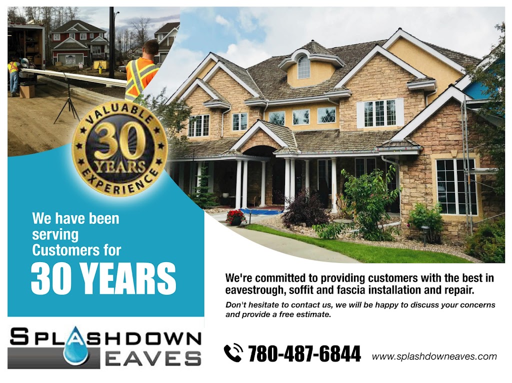 Splashdown Eaves | 21350 107 Ave NW, Edmonton, AB T5S 1X2, Canada | Phone: (780) 487-6844