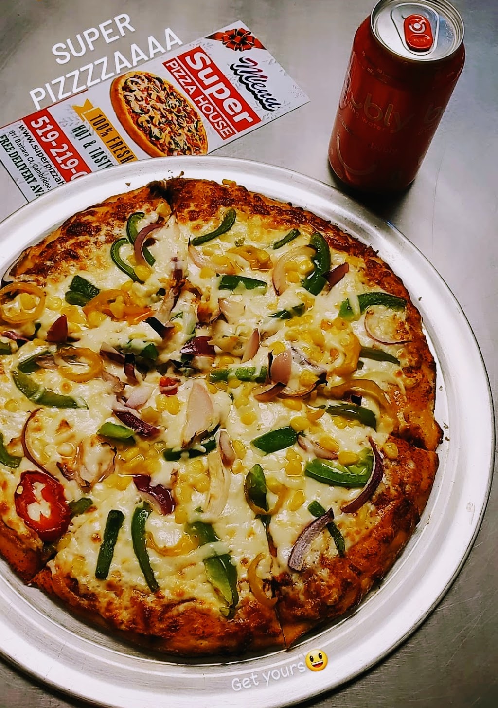 Super Pizza House | 811 Barbara Ct, Cambridge, ON N3H 2N3, Canada | Phone: (519) 219-0531
