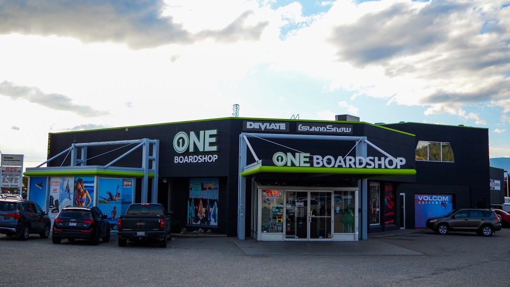 ONE Boardshop - Kelowna | 2330 Hwy 97 N, Kelowna, BC V1X 4H8, Canada | Phone: (250) 763-1338