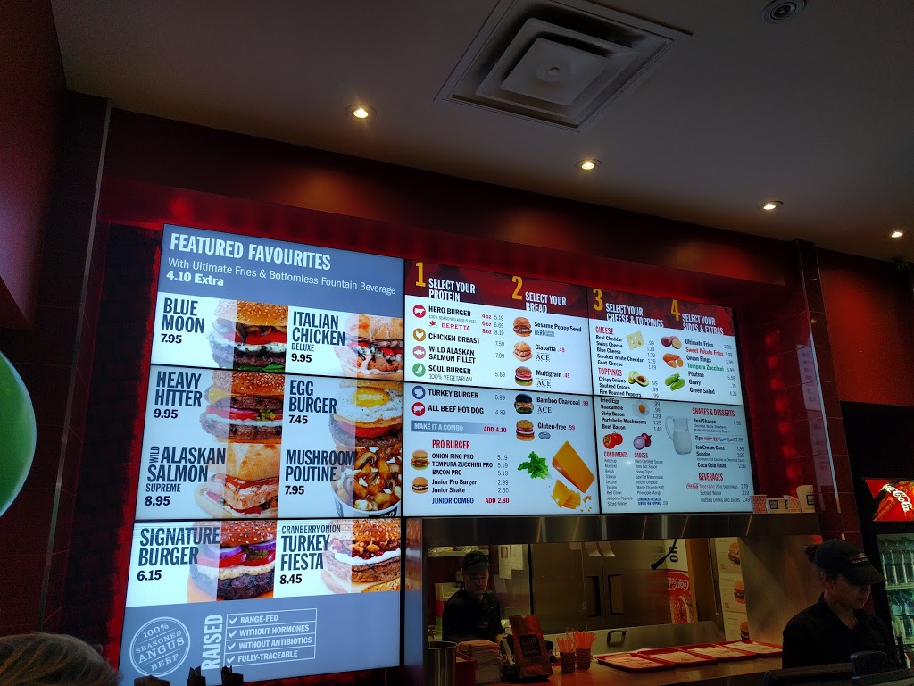 Hero Certified Burgers | 444 Holland St W, Bradford, ON L3Z 0G1, Canada | Phone: (905) 775-4449