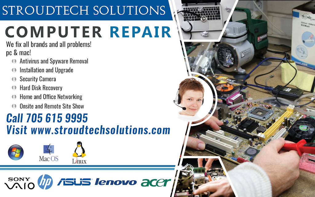 Stroudtech Solutions & Computer Sales | 7975 Yonge St N 1A, Innisfil, ON L9S 1A8, Canada | Phone: (705) 615-9970