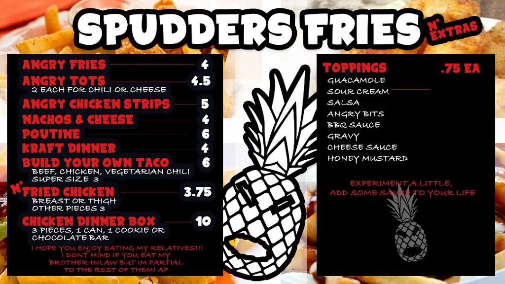 Spudders Pizza N Tacos | 2640 Rosedale Ave #1, Armstrong, BC V0E 1B1, Canada | Phone: (778) 442-2905