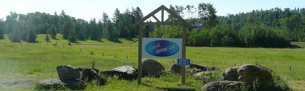 Lor-Al Springs | Range Rd 21, Ponoka County, AB T0C 0M0, Canada | Phone: (403) 843-6066