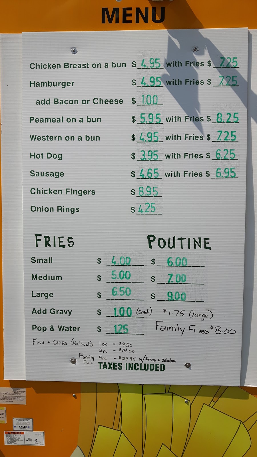 Tiki Chips | 582 Bayfield St, Barrie, ON L4M 5A2, Canada | Phone: (705) 816-5833