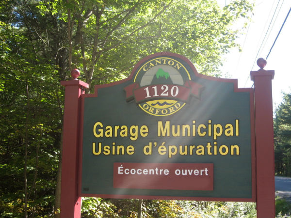 Écocentre dOrford | 1120 Ch. de la Montagne, Orford, QC J1X 6X9, Canada | Phone: (819) 843-3111