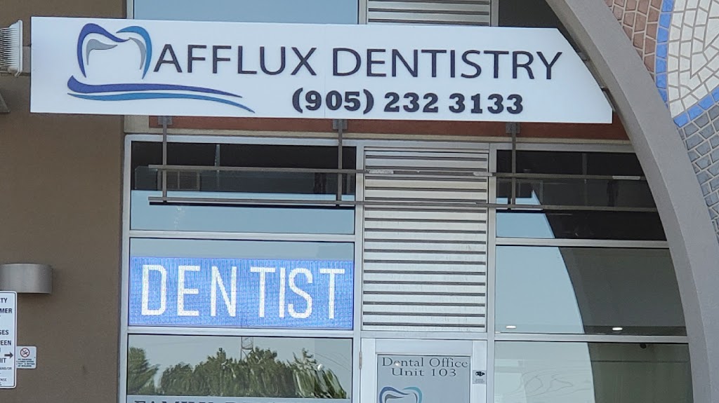 Afflux Dentistry | 1055 Canadian Pl Unit# 103, Mississauga, ON L4W 0C2, Canada | Phone: (905) 232-3133