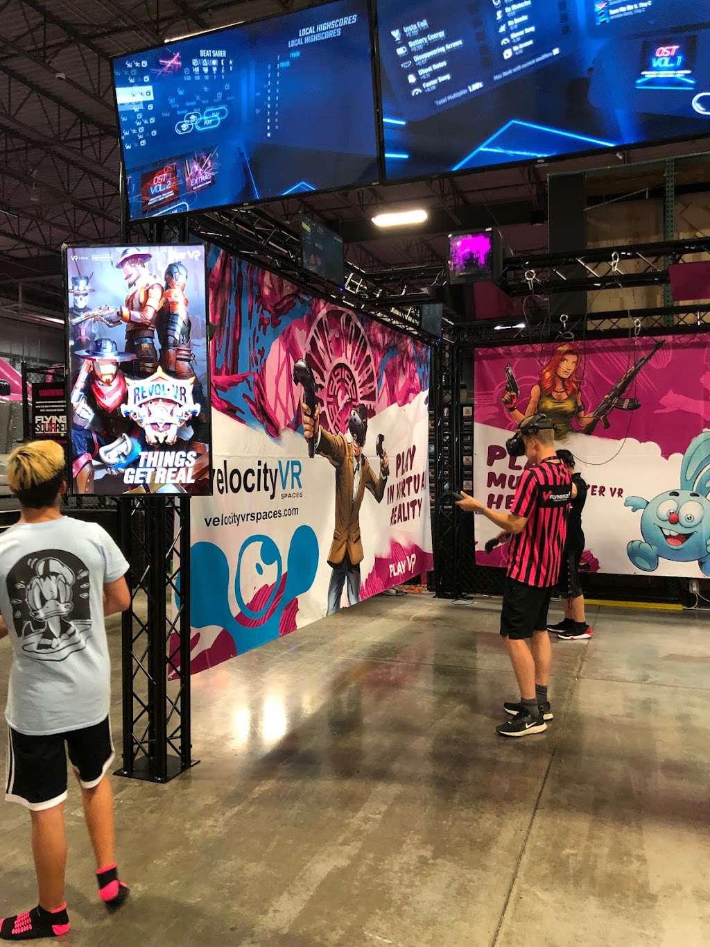 VelocityVR Spaces - Flying Squirrel Trampoline Park | 572 Aero Dr NE, Calgary, AB T2E 6K2, Canada | Phone: (844) 426-3030