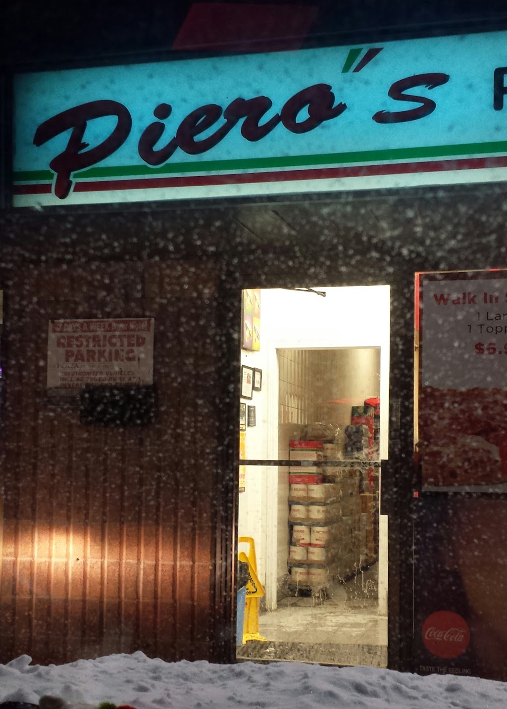 Pieros Pizzeria | 169 Wharncliffe Rd S, London, ON N6J 2K7, Canada | Phone: (519) 438-9999