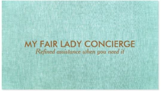 My Fair Lady Concierge | 1661 Dufferin St, Toronto, ON M6H 3L9, Canada | Phone: (416) 912-9920