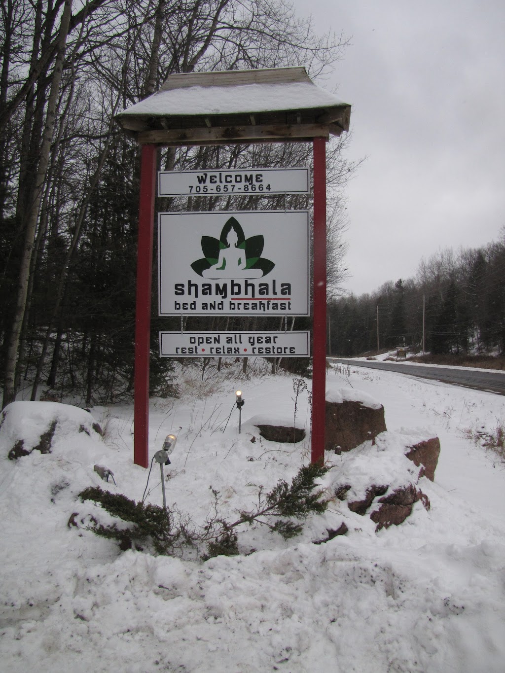 Shambhala Bed and Breakfast | 2825 Peterborough County Rd 36, Buckhorn, ON K0L 1J0, Canada | Phone: (705) 657-8664